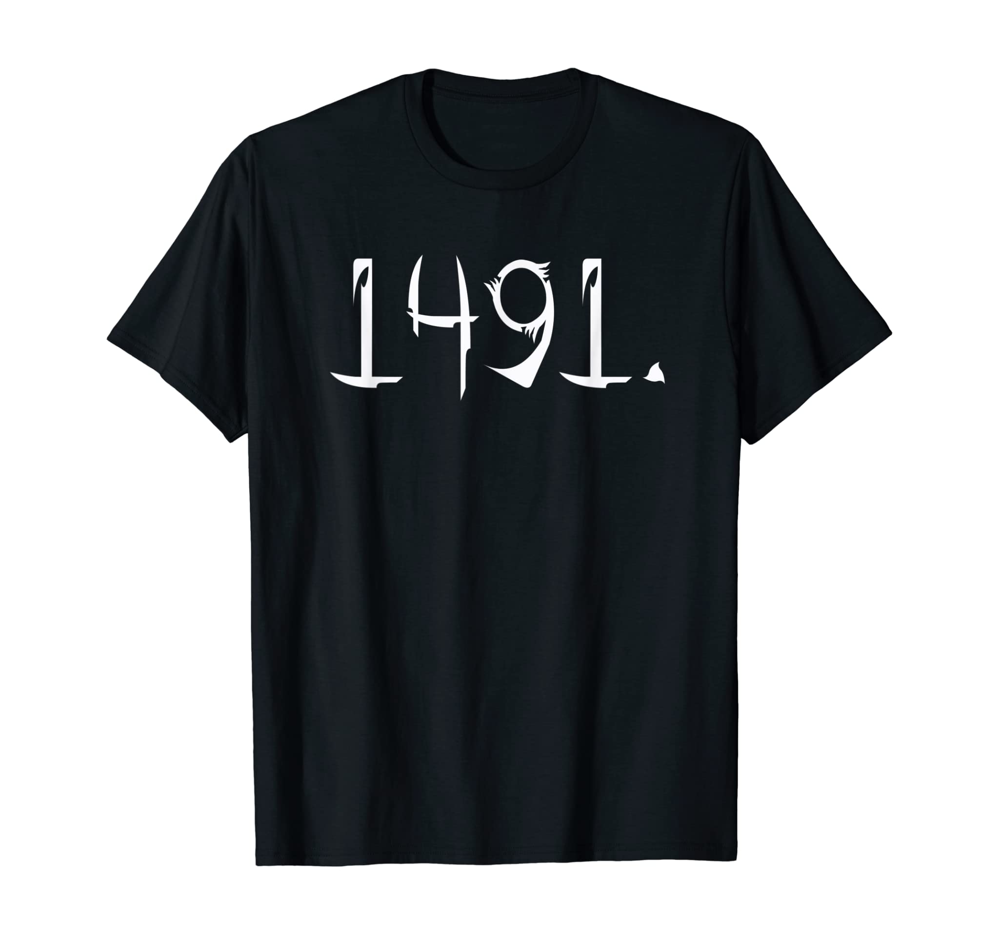 1491 Pre Columbus Indigenous People Day Native Americans T-Shirt