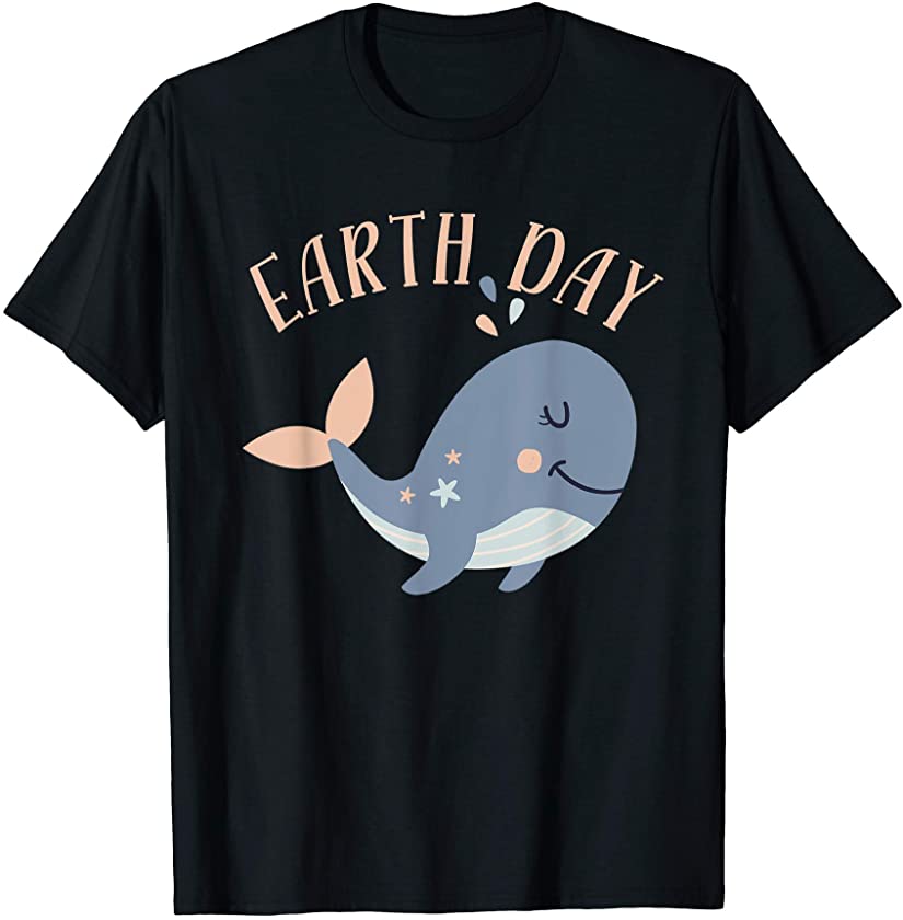 Earth Day Whale T-Shirt