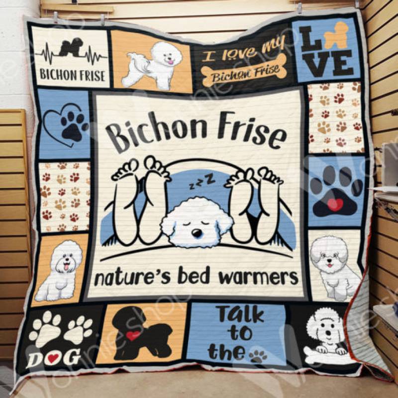 Bichon Frise Dog Blanket NOV1103 87O42