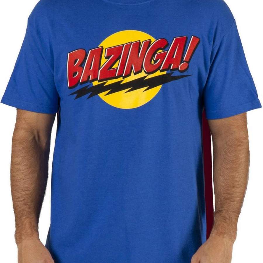 Big Bang Theory Super Bazinga Shirt - Love Art USA