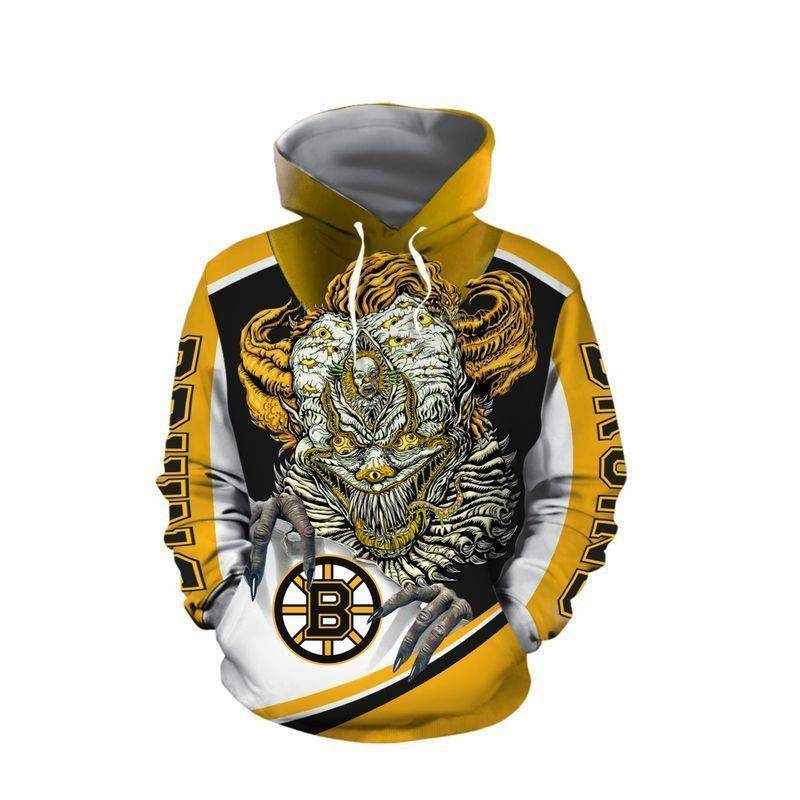 Boston Bruins IT Hoodie/Zip Hoodie 3D Full Printed High Quality