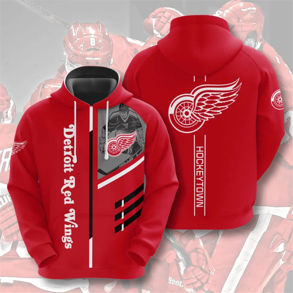 Detroit Red Wings Hoodies Hockey Town