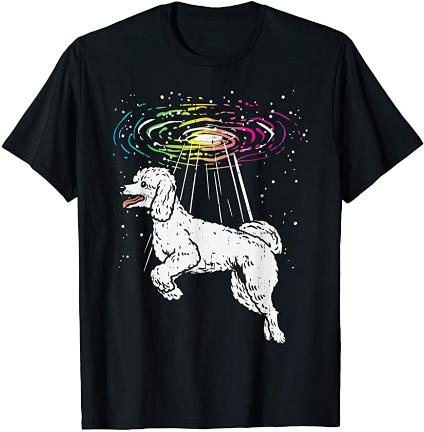 Space Hole Poodle Galaxy Animal Pet Dog Lover Owner Gift T-Shirt