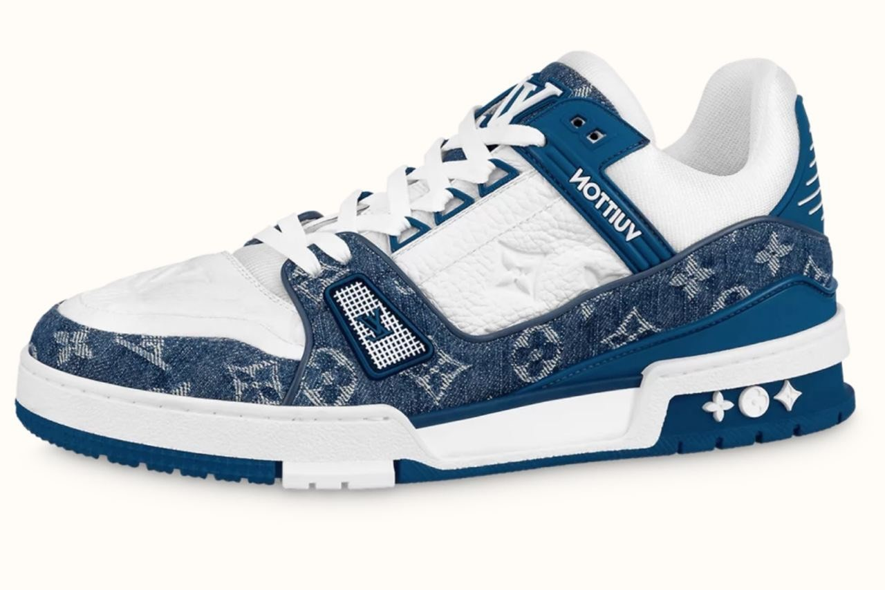 Louis Vuitton Trainer Low ?Monogram Denim? Blue 601904