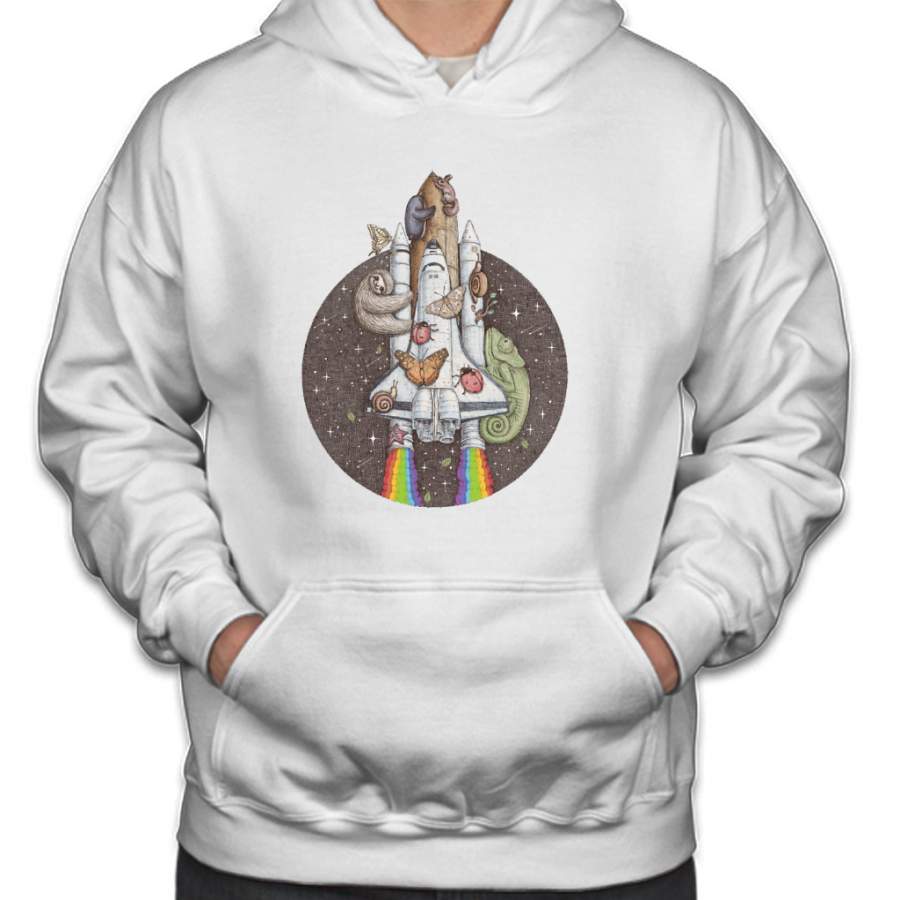 a trip to the moon Hoodie