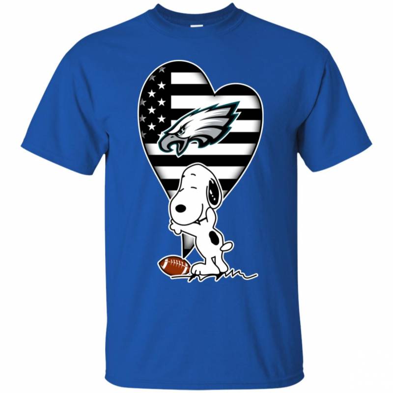 Philadelphia Eagles Snoopy In My Heart Shirts - Micalshop