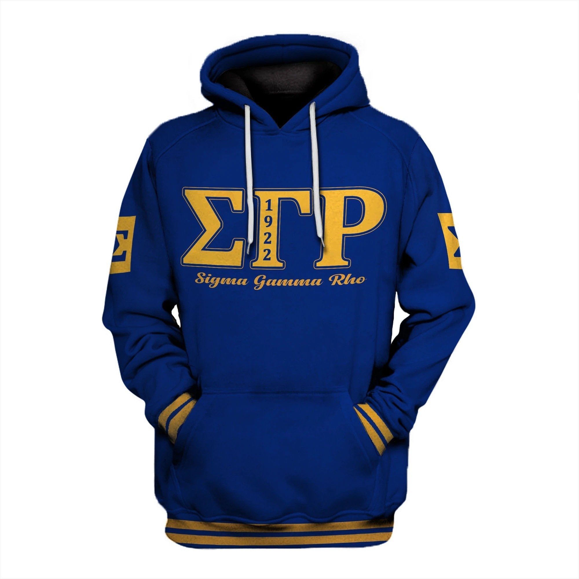 Sorority Hoodie – Lux Sigma Gamma Rho Diamond Poodle Hoodie