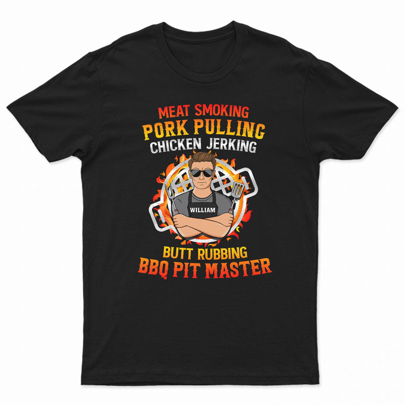 Butt Rubbing Bbq Pit Master – Personalized Custom T Shirt