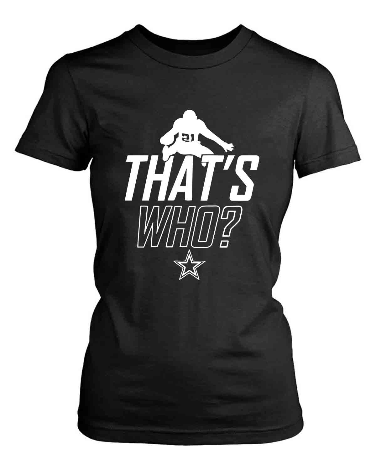 Zeke Whats Who Dallas Cowboys Women’S T-Shirt