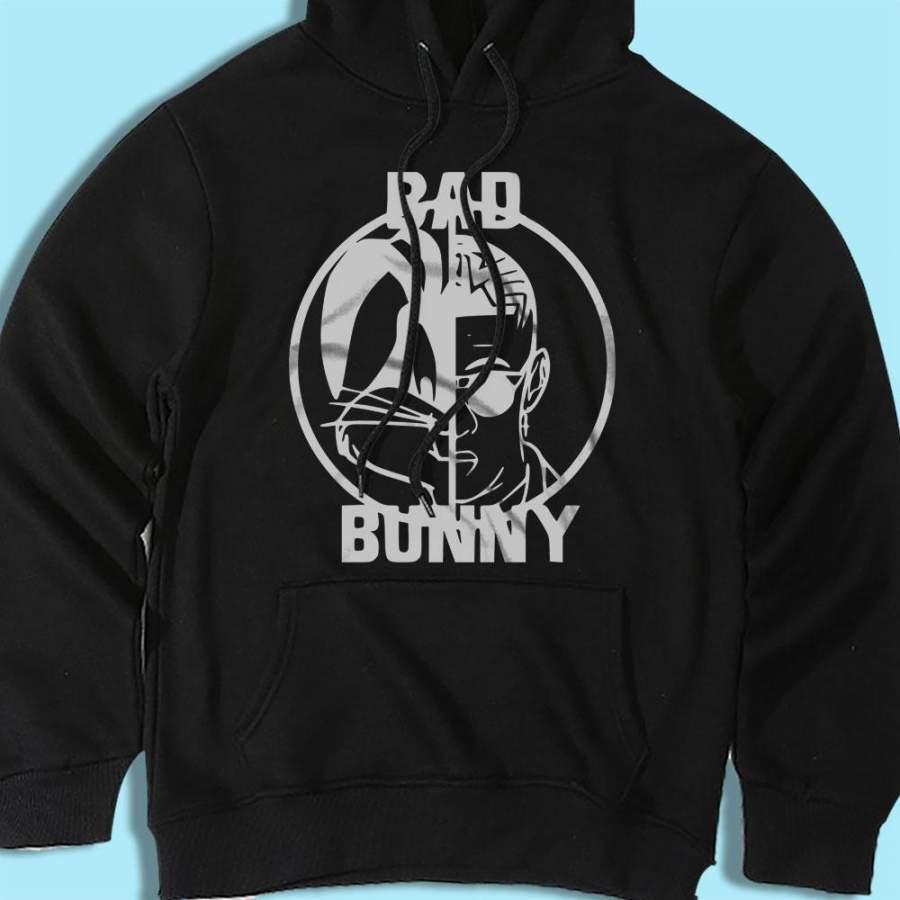 Tmi Bad Bunny El Conejo Face To  Men’S Hoodie