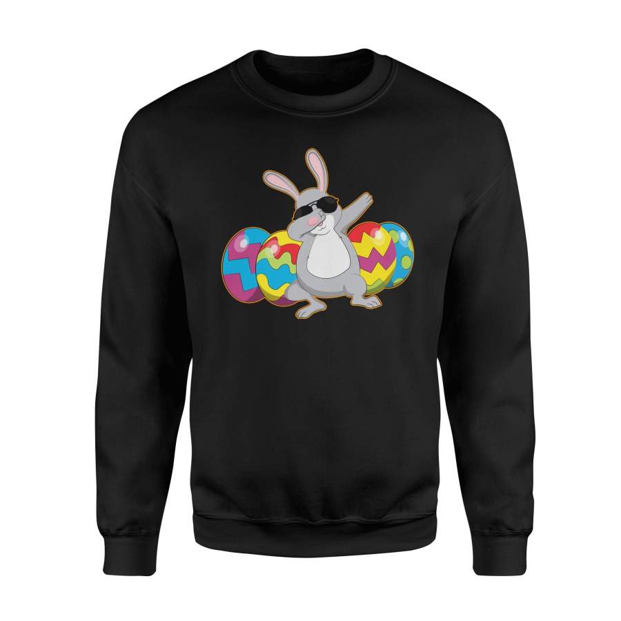 Dabbing Bunny Easter Eggs Sweatshirt