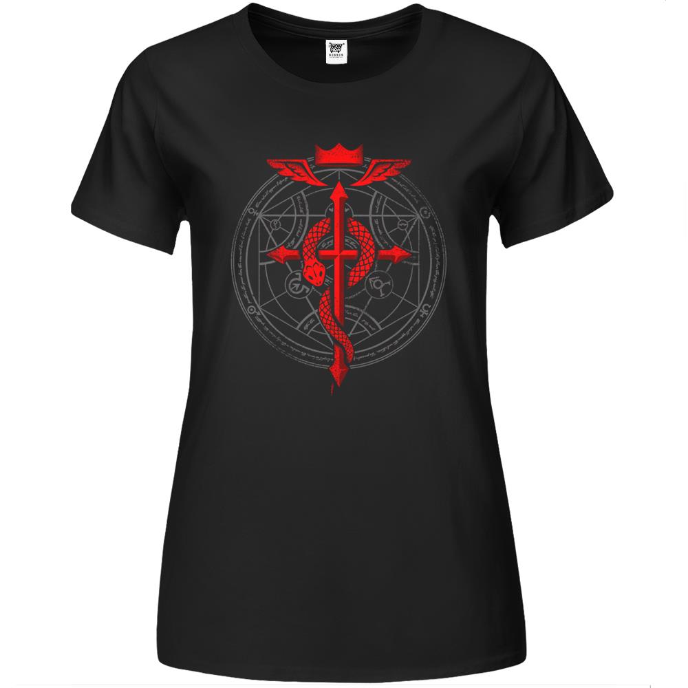 Fullmetal Alchemist Flamel Premium Womens T Shirts