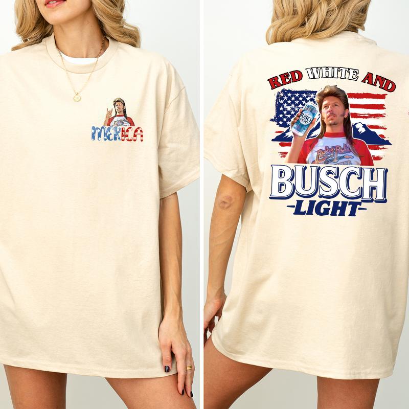 Comfort Colors Joe Dirt 4th Of July Red White And Busch Light Shirt, Graphic tees, Funny 4th of July Tee, Snakes and Sparklers Shirt