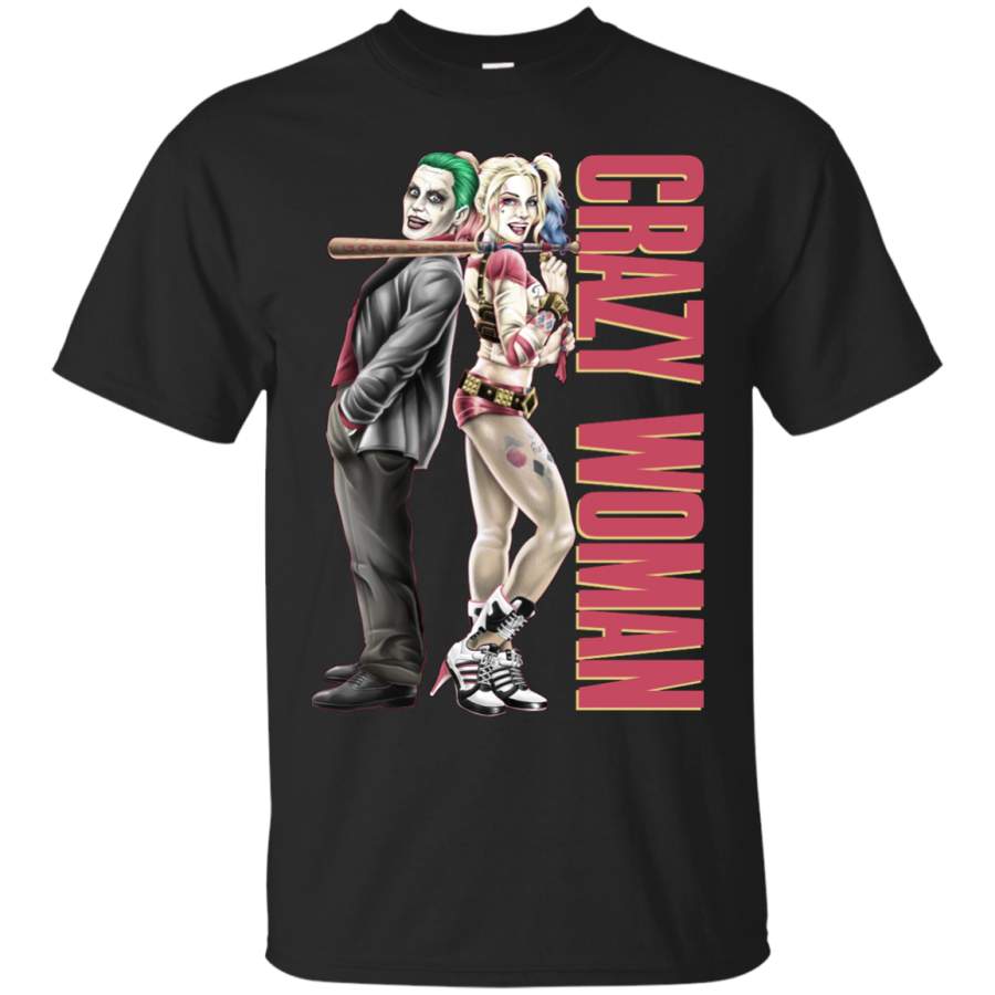 Suicide – Crazy Woman harley quinn T Shirt & Hoodie