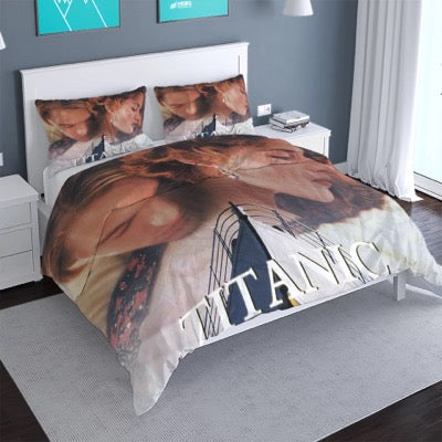 Titanic 2 Duvet Cover Pillowcase Home Decor 3D Bedding Set 6636