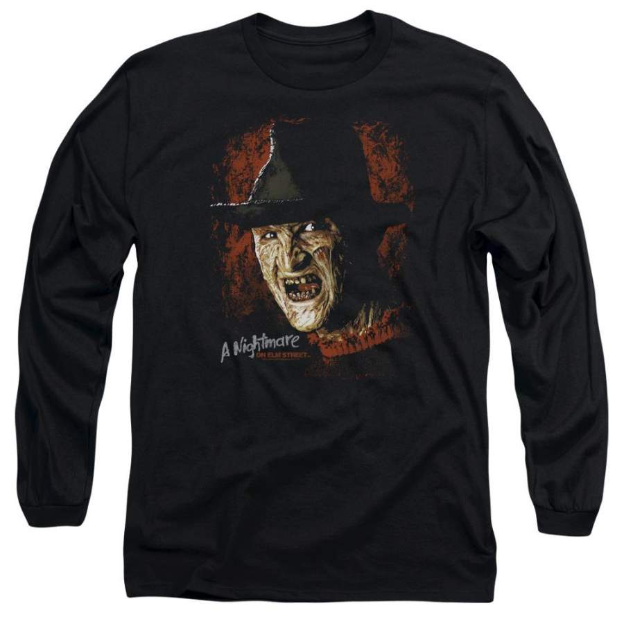 A Nightmare on Elm Street Worst Nightmare Men’s Long Sleeve T-Shirt