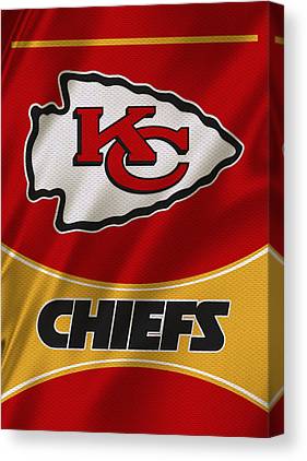 7 Kansas City Chiefs Uniform Joe Hamilton Canvas Print