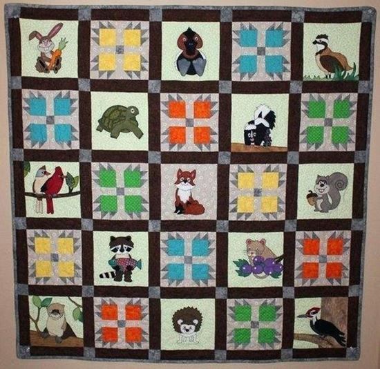 Animal MMC51221 Quilt Blanket