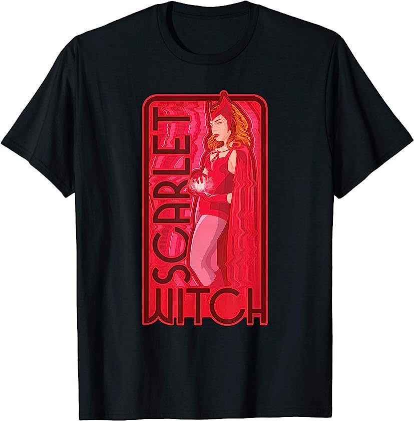 WandaVision Scarlet Witch Super Hero T-Shirt