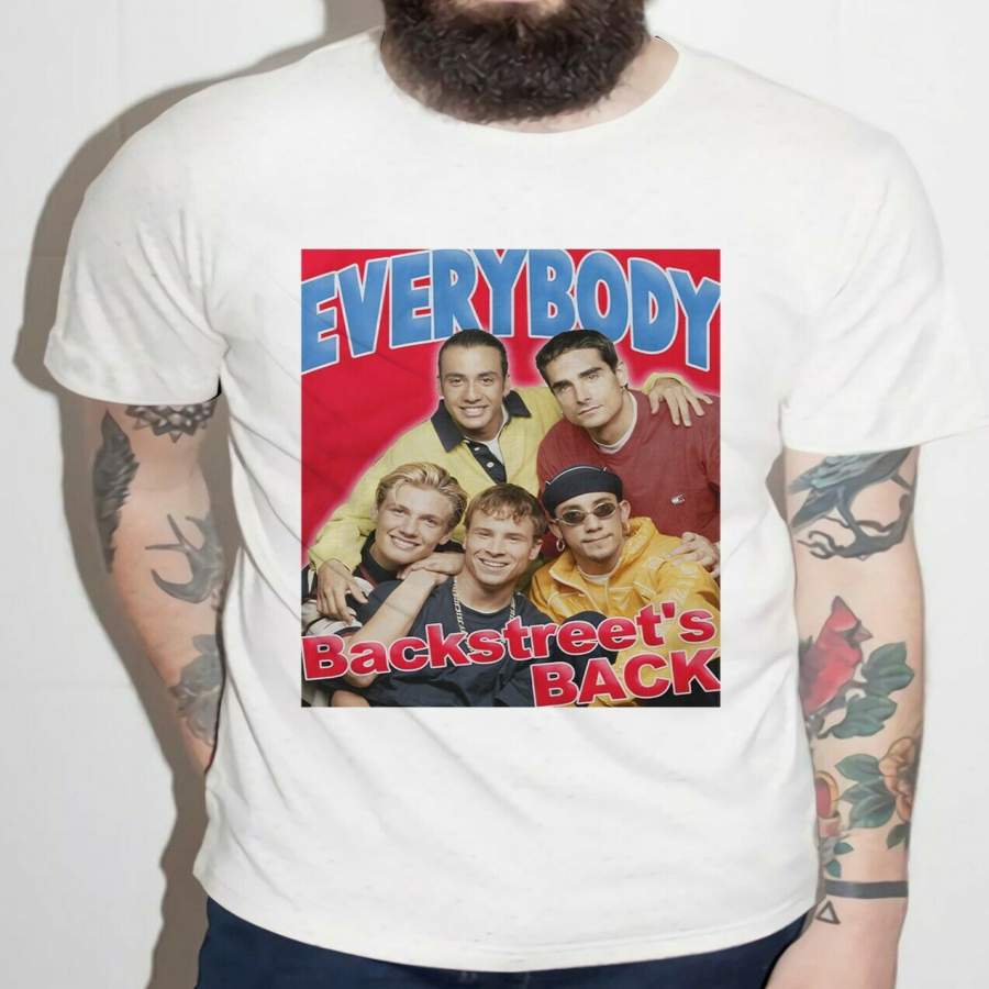 Backstreet Boys T-Shirt Unisex Casual Street Wear O-Neck