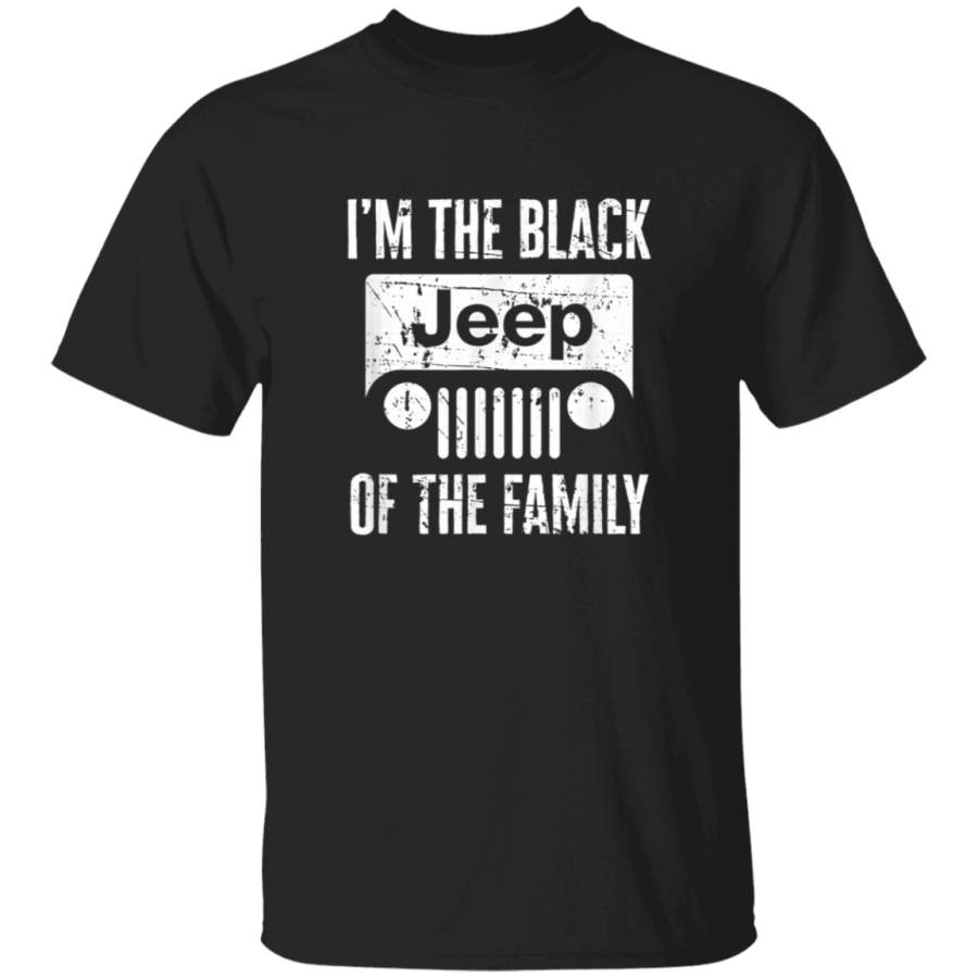 I’m The Black Jeeps Of The Family Funny Jeeps Men and Women T-Shirt