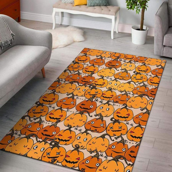 Halloween Pumpkin Rug RCDD81F44520