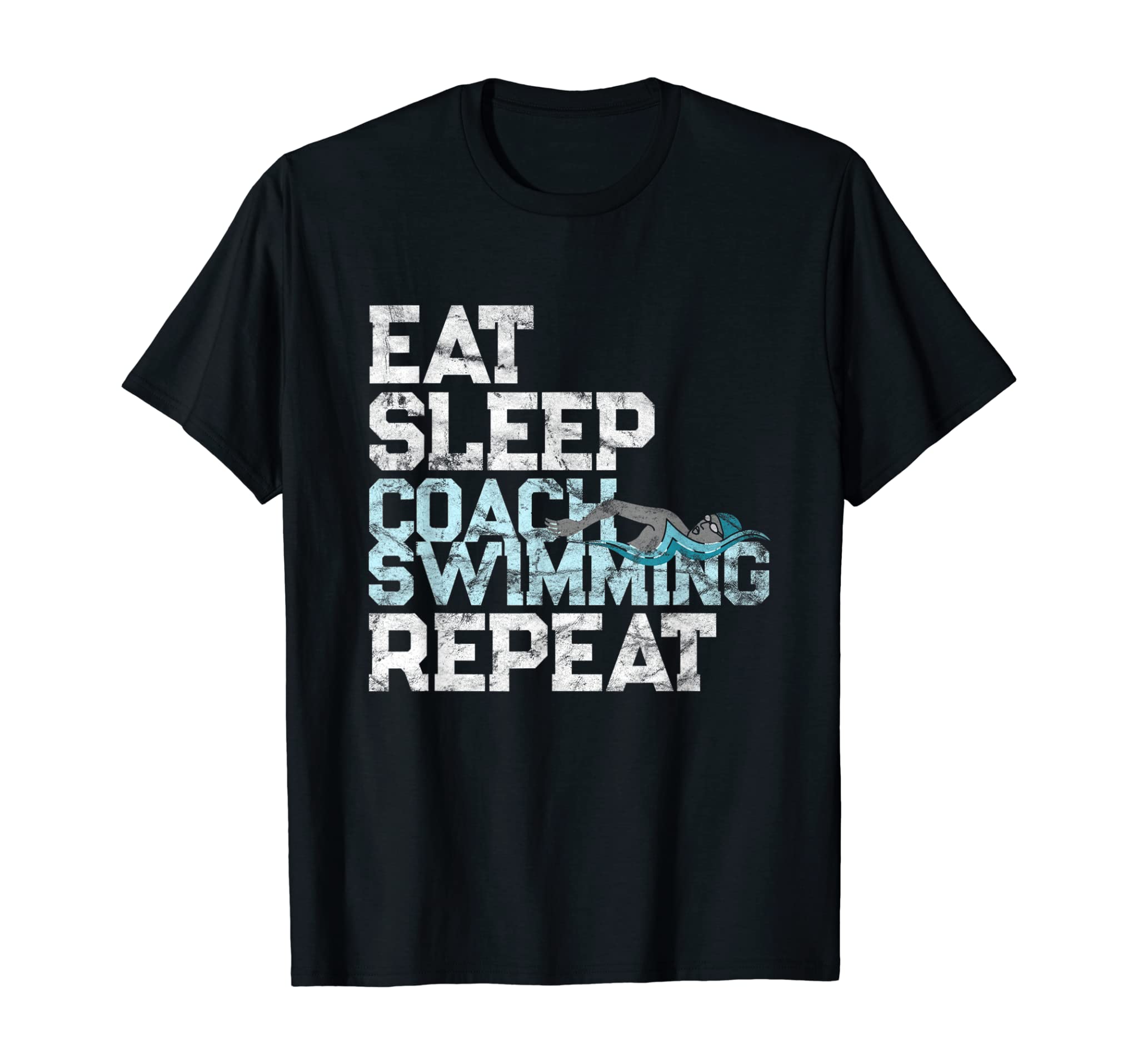 Gifts For Swim Coaches Funny Swim Teacher Coach Appreciation T-Shirt