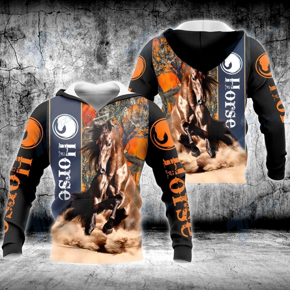 Wild animal horse 3D ALL OVER PRINTED SHIRT, SWEATSHIRT, HOODIE, BOMBER JACKET SIZE S – 5XL