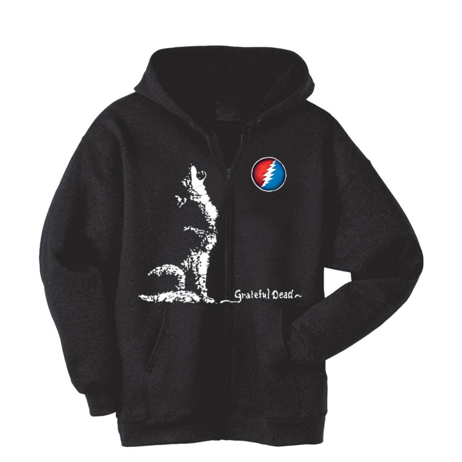 Grateful Dead - Dire Wolf Mens Zip Hoodie