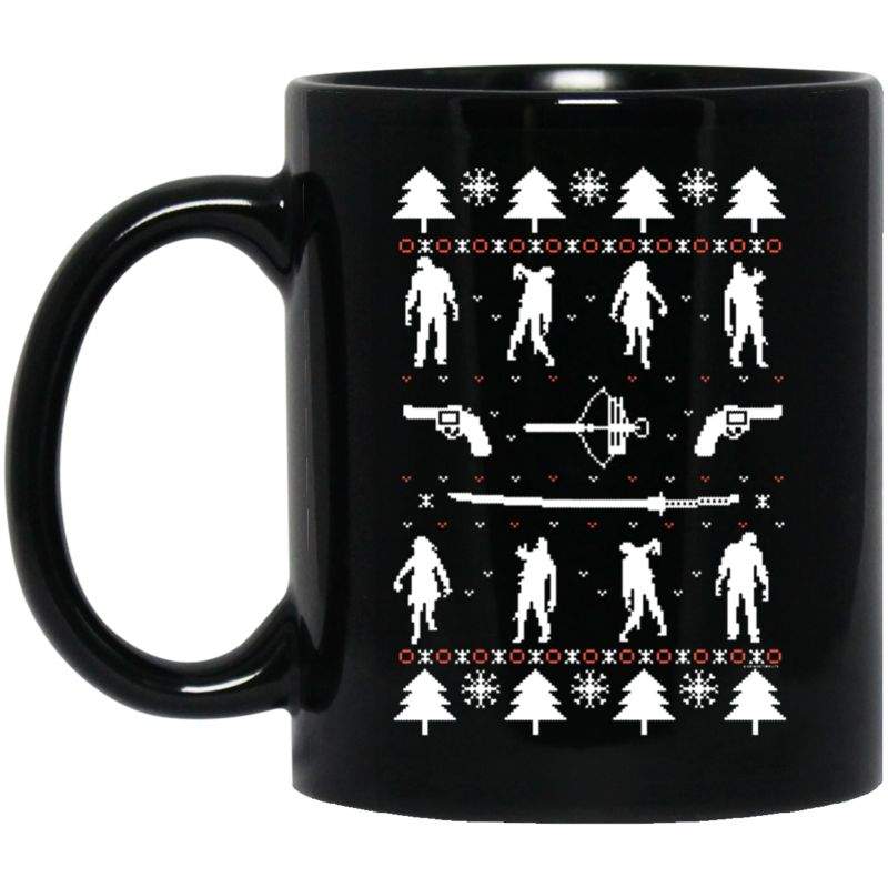 The Walking Dead Mug Twd Zombie Ugly Christmas  Coffee Mug Tea Mug