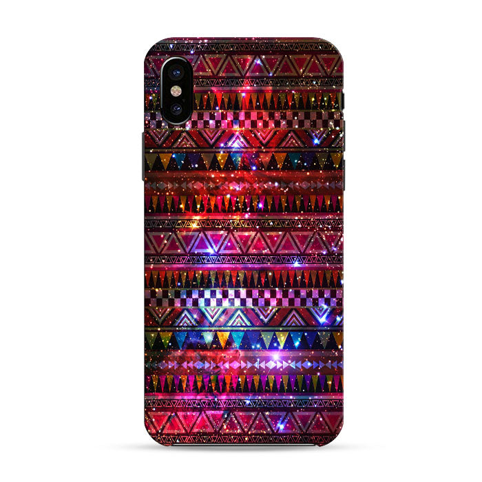 Aztec Galaxy Nebula 2 iPhone X 3D Case