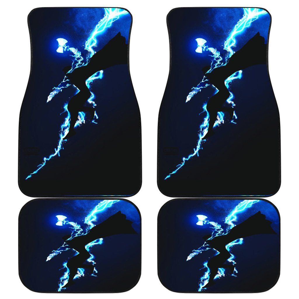 Thor God Of Thunder Car Mats Personalized Car Seat Floor Mat Custom Print V10031