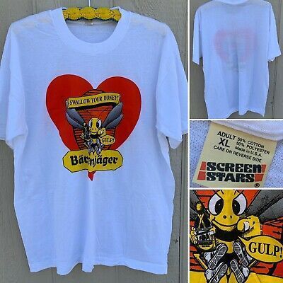 Vintage Swallow Your Honey Gulp Barenjager Shirt Screen Stars 80S 1980S Shirt