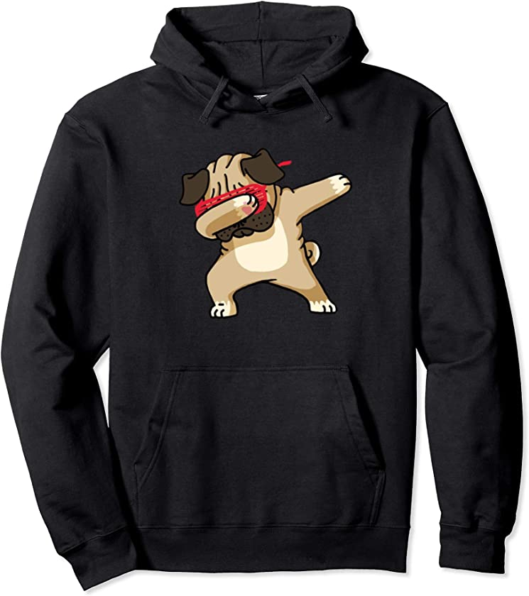 Dabbing Pug Dog Hoodie – Dab Dance Puppy Hoodie