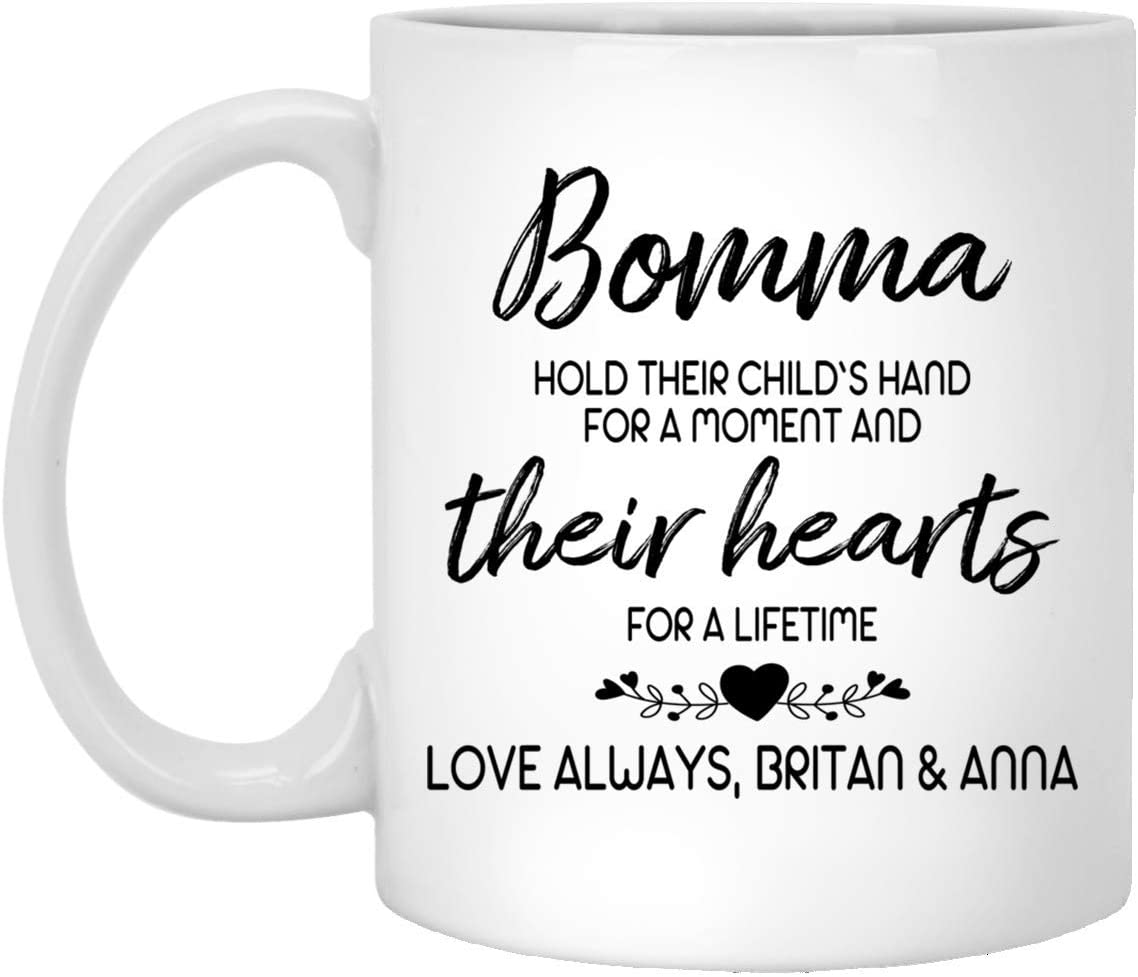 Personalized Bomma Coffee Mug – Coffee Mug For Bomma – Coffee Mug For Mothers – Family Coffee Mug – Mother’S Day Gift 15Oz