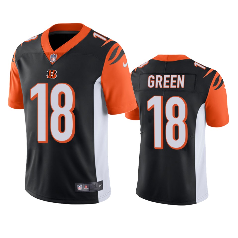 Cincinnati Bengals A.j. Green Black Vapor Limited Jersey