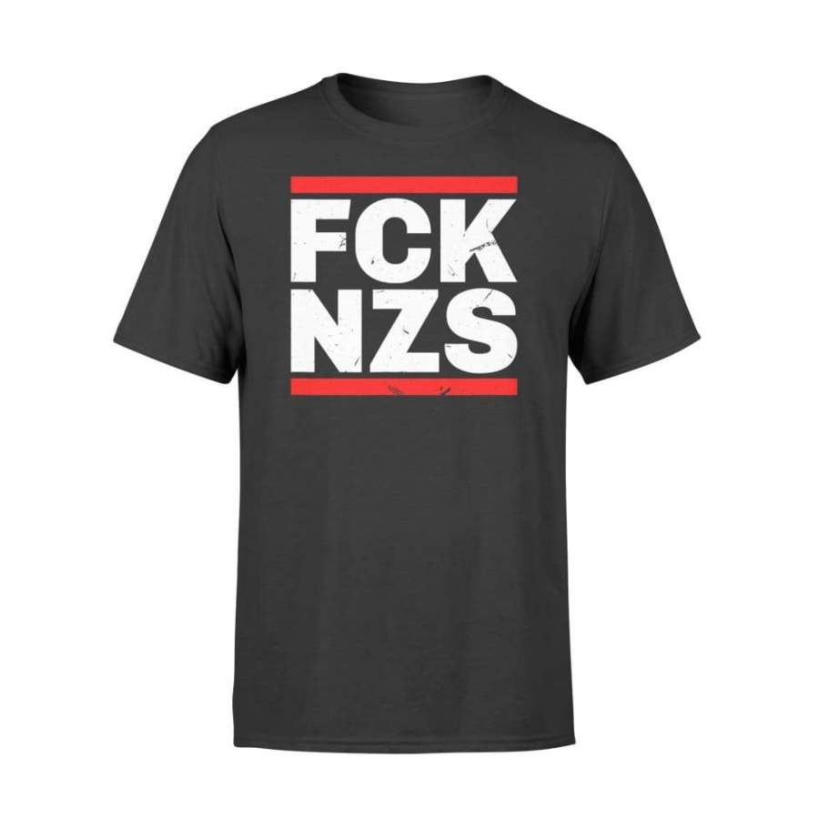 FCK NZS Antifa Anti-Racism Anti Nazi Shirt Vintage Design – Standard T-shirt