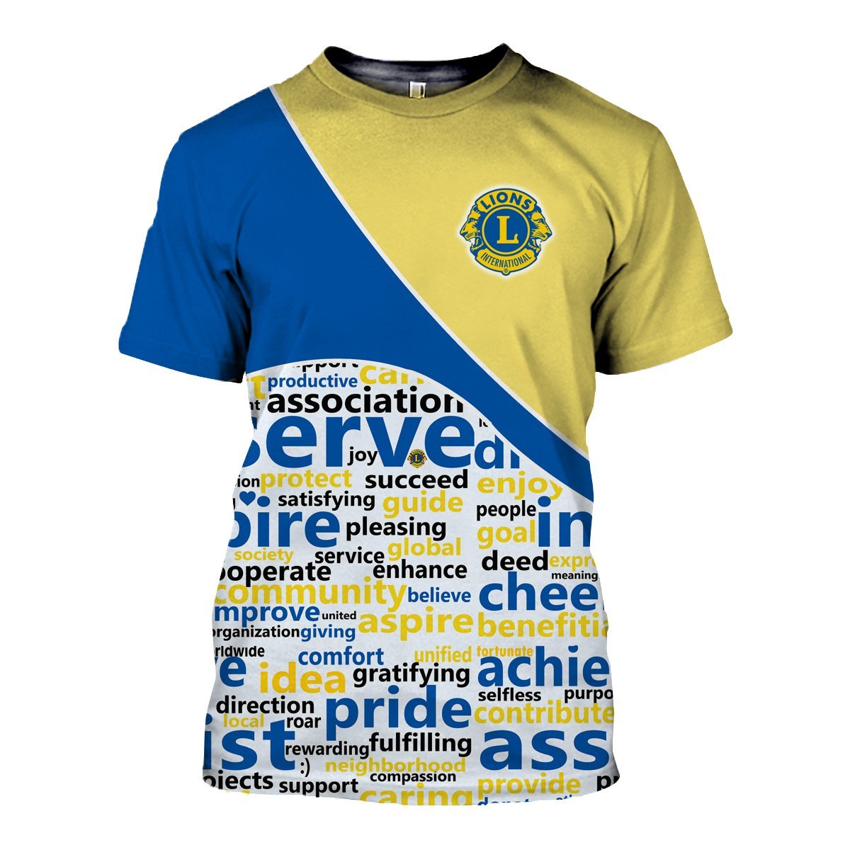 3D All Over Printed Lions Clubs International Clothes 2332019