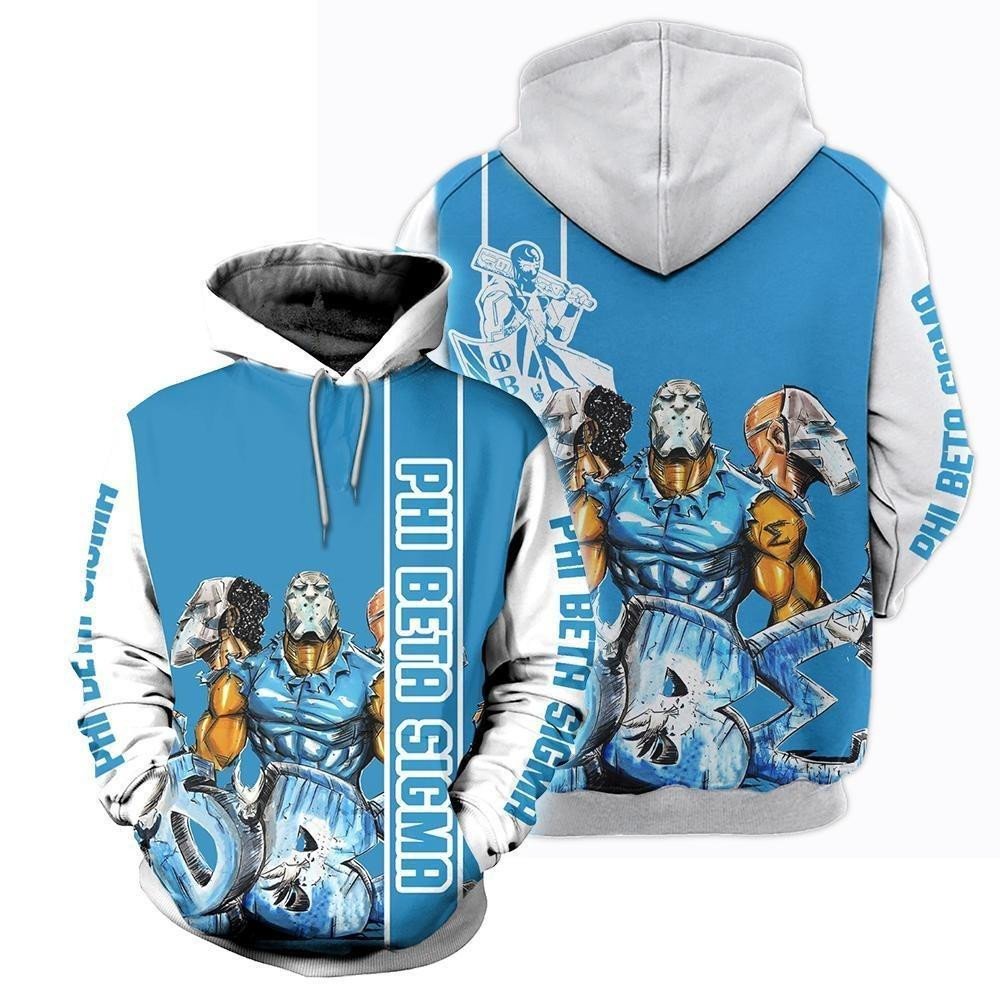 Fraternity Hoodie – Strong Brotherhood Phi Beta Sigma Hoodie