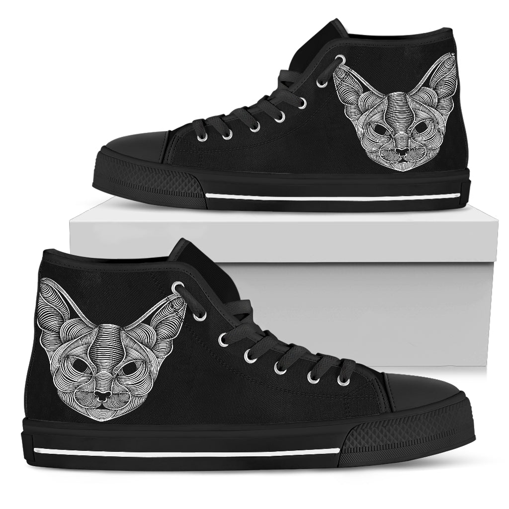 Cat Thread I Canvas Shoes