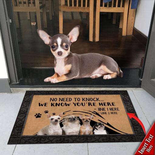 Chihuahua M288 Custom Doormat All Over Printed