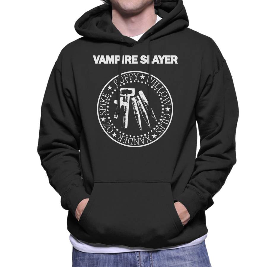 The Ramones Buffy The Vampire Slayer Men’s Hooded Sweatshirt