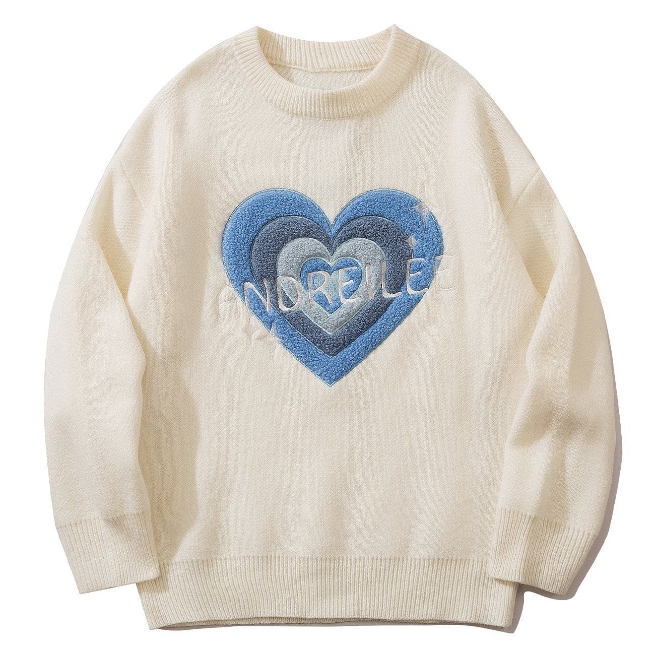 Talishko™ – Letter Love Flocking Sweater