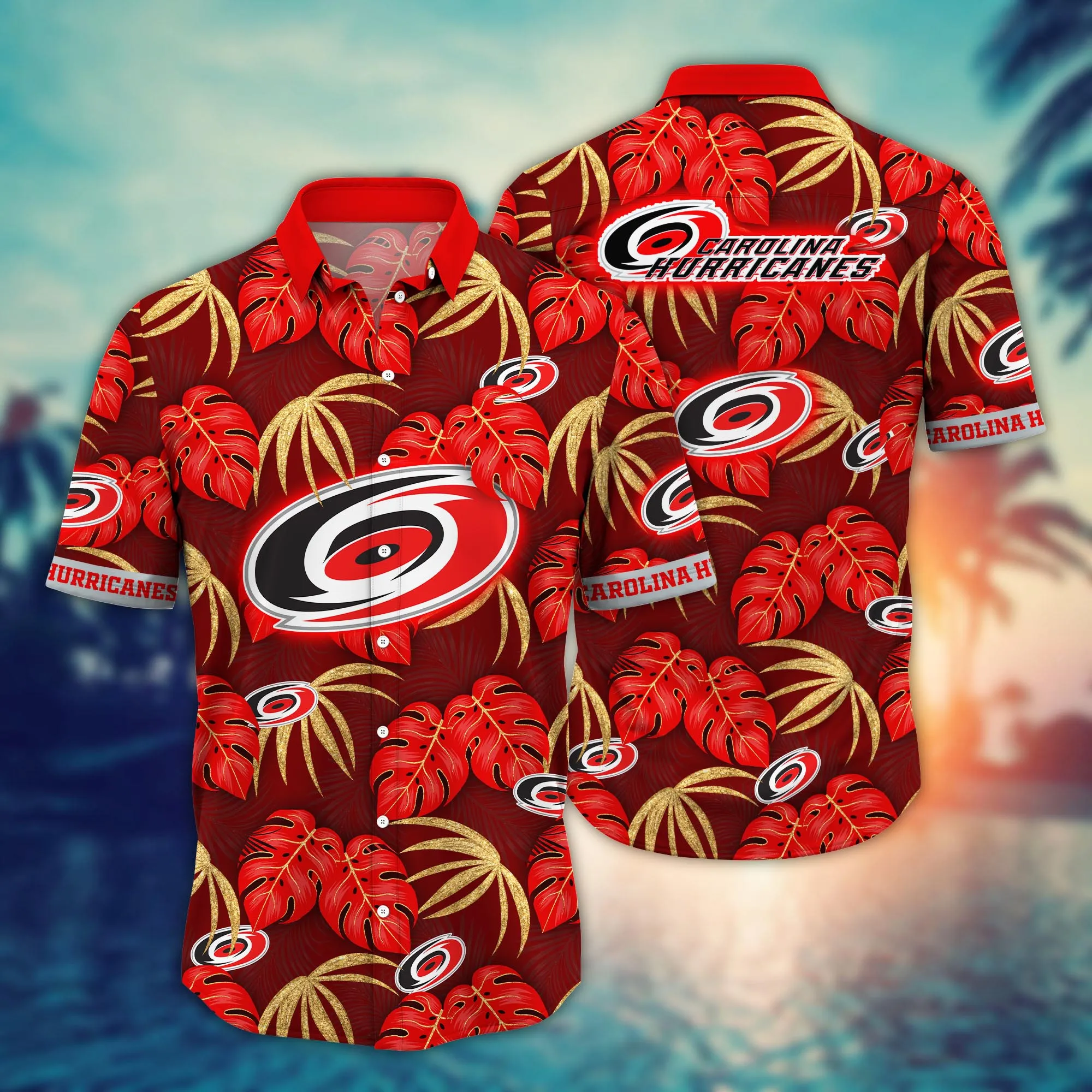 Carolina Hurricanes Nhl Hawaiian Shirt Heatwave Aloha Shirt