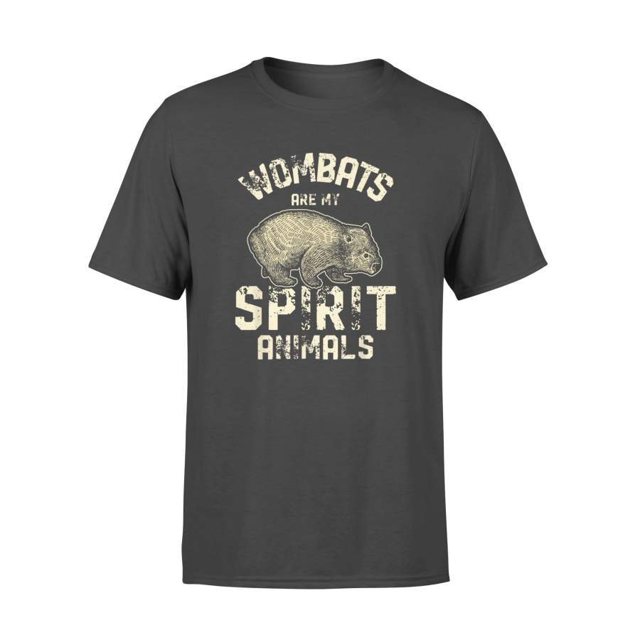 Spirit Animal Wombat T Shirt Outback Australia Animal Gift – Standard T-shirt