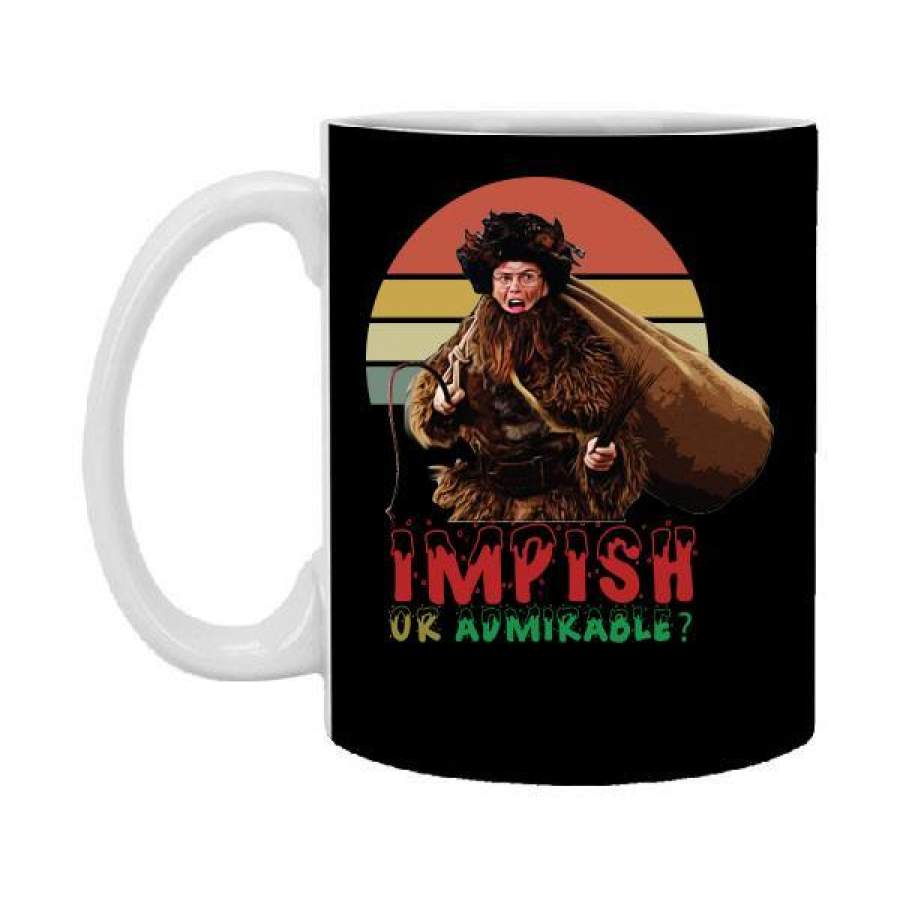 Belsnickel Impish or Admirable vintage 11 oz Mug