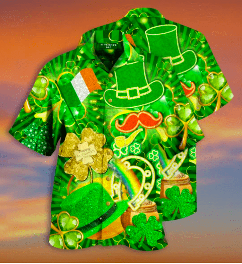 Everyone Is Irish On Saint Patrick’s Day Sparkle Shamrock Gold Green ...