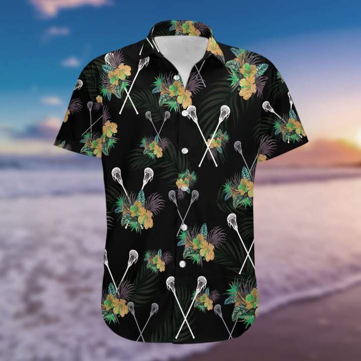 Lacrosse Tropical Hawaii Shirt Unisex Adult Ha14034