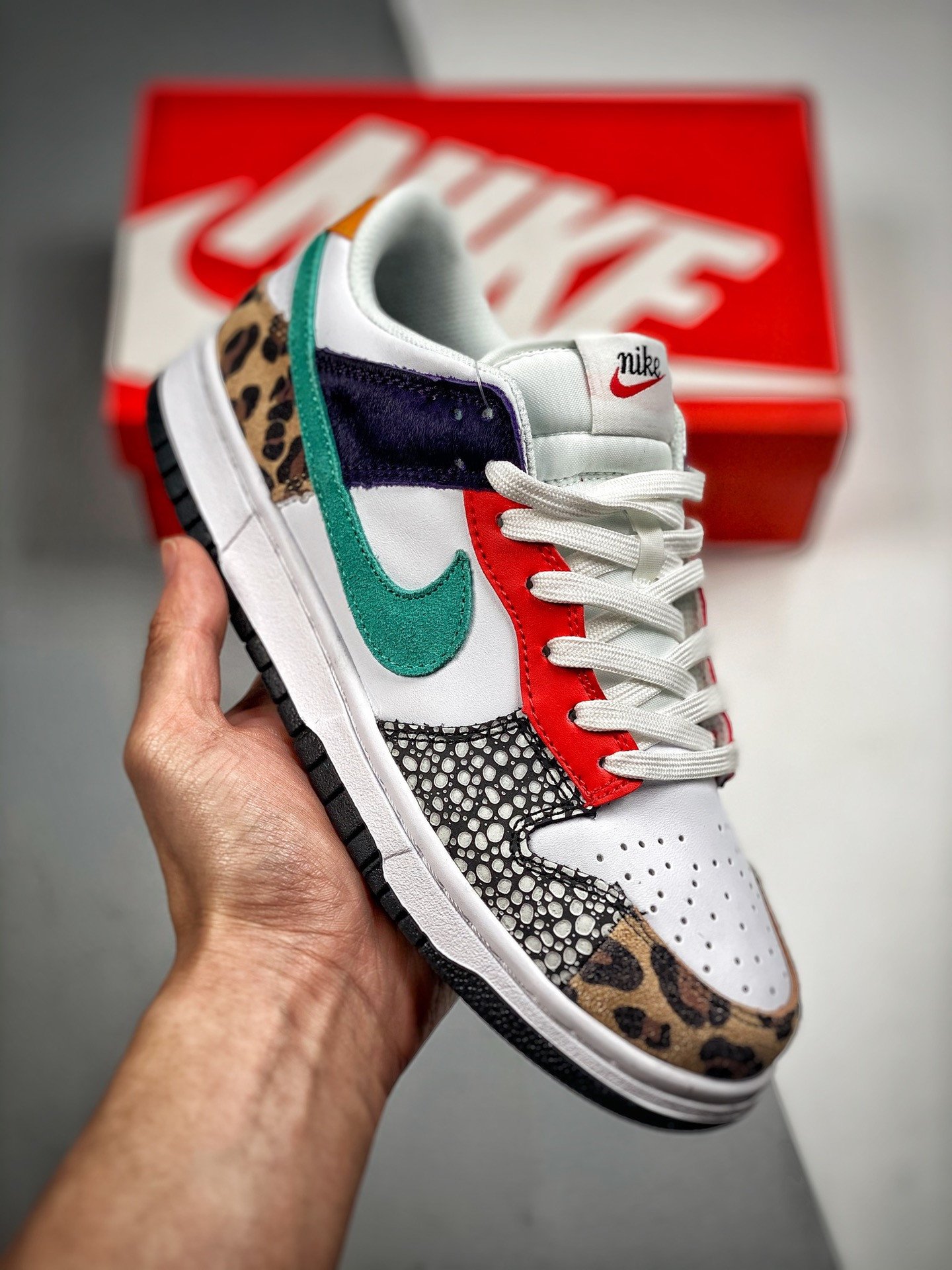 Nike Dunk Low Safari Mix Mismatch DN3866-100 5339259