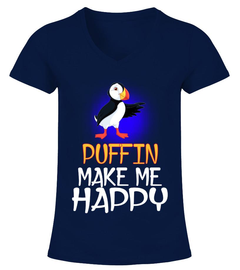 Puffin Animals Lover T Shirts C-58Y3M